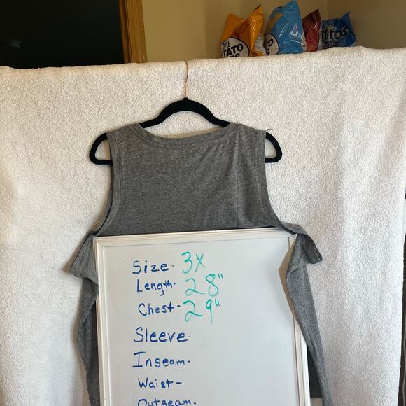 NEW Madewell gray tank top without tags size 3X - Picture 4 of 4